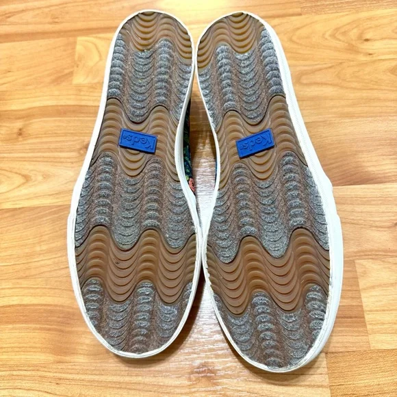 Keds Women's 8W Vibrant Floral Garden Slip-On Sneakers Shoes Sanitized Excellent - Picture 11 of 11